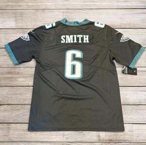 Nike Philadelphia Eagles DeVonta Smith #6 Black Alternate Game Jersey
